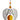 Birthstone Angel Wing - Topaz