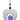 Birthstone Angel Wing - Amethyst