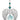 Birthstone Angel Wing - Zircon