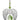 Birthstone Angel Wing - Peridot