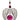 Birthstone Angel Wing - Ruby