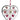 Pure Radiance - Heart of Hearts - Deep Rose - Large