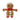 Crocheted Friends - Hanging Christmas Gingerbread