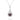 Amethyst Gemstone Silver Plated Suspended Necklace