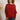 Slouchy Batwing Jumper - Red