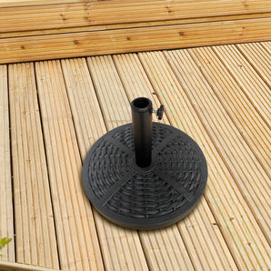 Rattan Effect Parasol Base 14kg