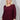 Scoop Neck Cosy Jumper - Plum