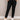 Fine Cord Magic Pants - Black