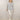 Woollen Striped V-Neck Long Sleeved - Navy