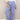 Flower Burst Trouser - Royal Blue