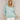 Striped Light Knit Top - Mint