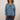Chunky Knit Button Front Cardigan - Teal