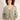 Cotton Tie Knit Front Cardigan - Khaki