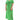 Splodgy Spot Tie Front Maxi Dress - Kiwi Green