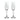 Champagne Flutes Set of 2 - 25th Anniversary