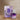 Ashleigh & Burwood Jewel Collection Glass Lamp - Amethyst