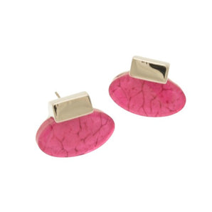Pink Deco Earrings