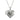 Indulgence - Silver Crystal Heart Locket Necklace