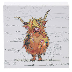 Bug Art Memo Pad - Hamish Highland Cow