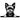 Metal Peeking Dog Silhouette - Yorkie