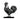 Metal Peeking Farmyard Silhouette - Rooster