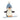 Peanut Penguin Snowboarding Small