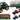 Plastic Friction Tractors With Trailers (6 Asst)