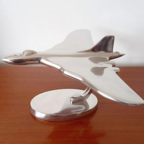 RAF Vulcan - Aluminium Plane Sculpture