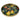 Candlelight - Metal Enamel Round Trey - Apples & Pears 32cm
