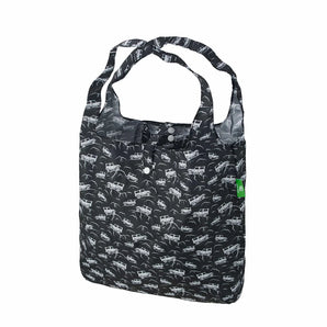 Reusable Shopping Bag - Black Landrover