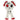 Gus Fink Numb Bunny Plush - White & Red