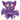 Gus Fink Gooli Plush - Boris The Bat Purple