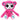 Gus Fink Gooli Plush - Grim The Stitch Bear Pink
