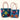 Flower Tote Bags Small - Blue