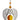 Birthstone Angel Wing - Topaz