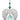 Birthstone Angel Wing - Zircon