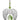 Birthstone Angel Wing - Peridot