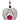 Birthstone Angel Wing - Ruby