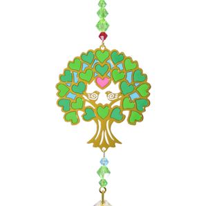 Crystal Dreams - Tree of Life - Green