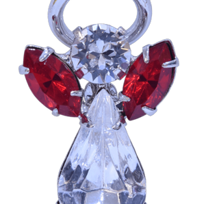 Guardian Angel Pin - Ruby