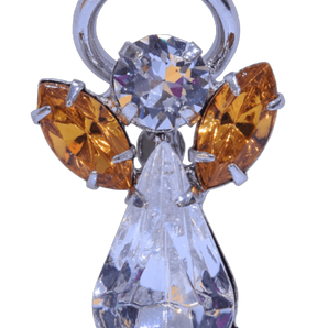 Guardian Angel Pin - Topaz