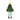 Christmas Fabric Hanging Decoration - Green Smiling Christmas Tree