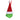 Christmas Decoration - Felt Hanging Sprout with Santa Hat