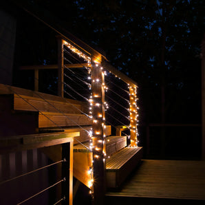 Noma - 400 Duo Bulb String Light With Easy Timer