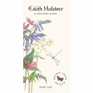 Edith Holden Country Slim Diary 2026