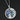 Paua Shell Moongazer Silver Plated Necklace