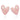 Iced Gem Modern Heart Silver Plated Earrings
