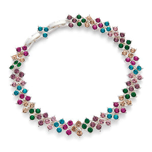 Glam Rox Silver Plated Oppulence Bracelet