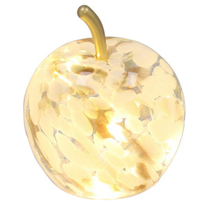 Diamond Cut LED Apple Mottle Amber