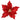 Christmas Decoration - Red Poinsettia Pick
